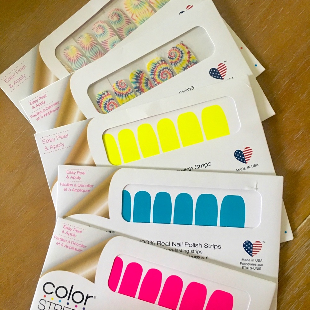 Color Street Tie-Dye Neon Bundle